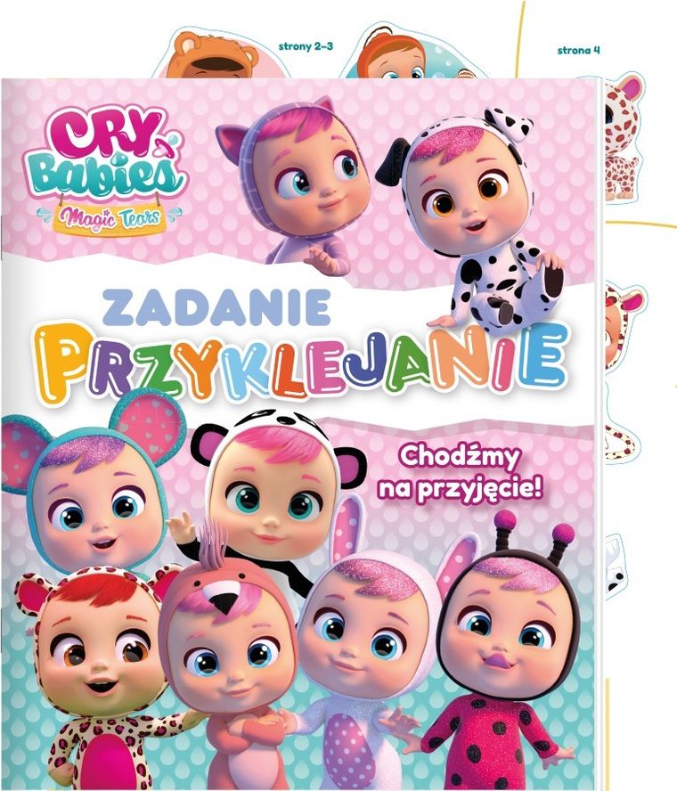 Cry babies. Zadanie Przyklejanie. Chodźmy na przyjęcie!