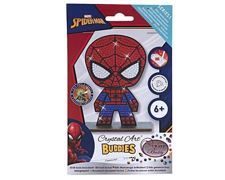 Crystal Art Buddies, Spider-Man, diamentowa mozaika 2D