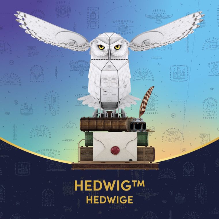 Cubic Fun, Harry Potter Hedwiga, puzzle 3D, 93 elementy