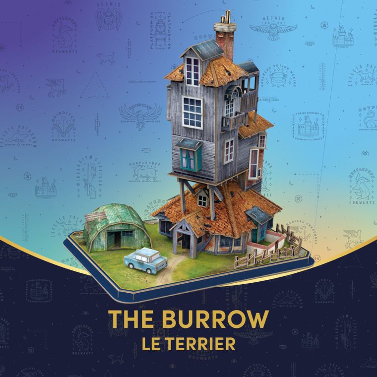 Cubic Fun, Harry Potter Nora, puzzle 3D, 103 elementy