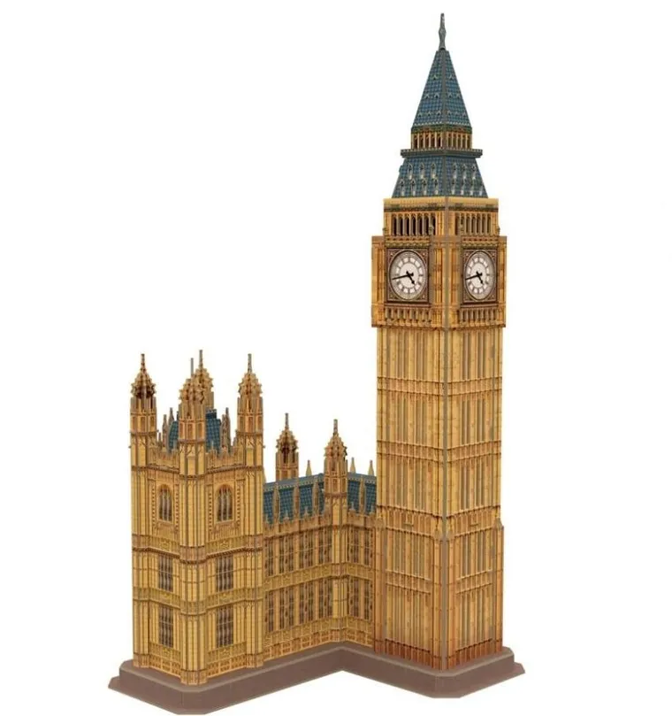 Cubic Fun, National Geographic, Big Ben, puzzle 3D, 94 elementy