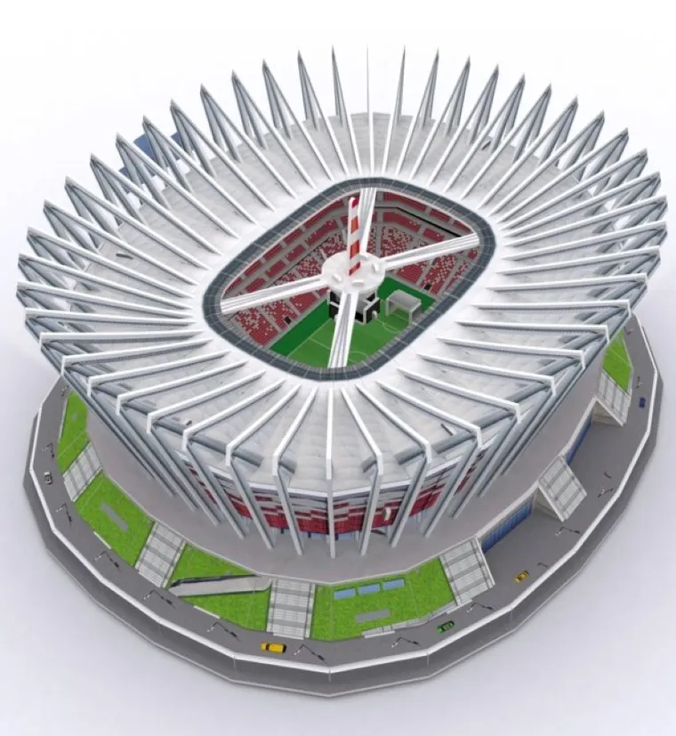Cubic Fun, Stadion PGE Narodowy, puzzle 3D, 105 elementów