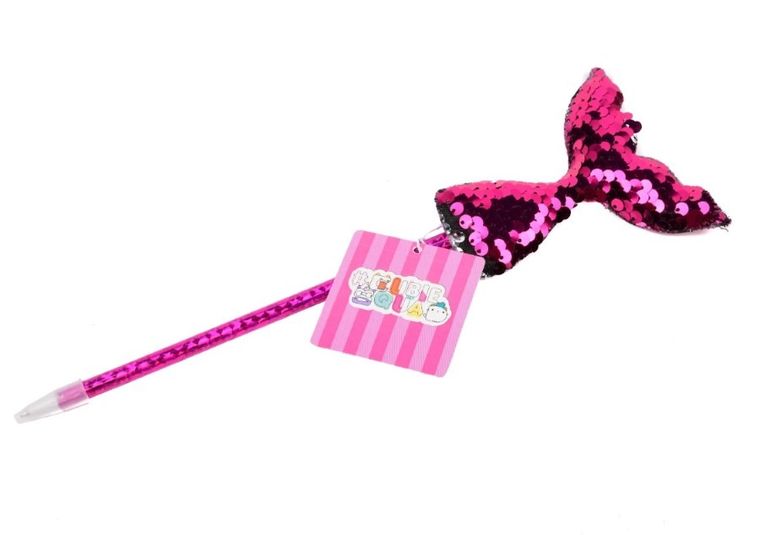 Cubie Squad, długopis, cekinowa syrenka