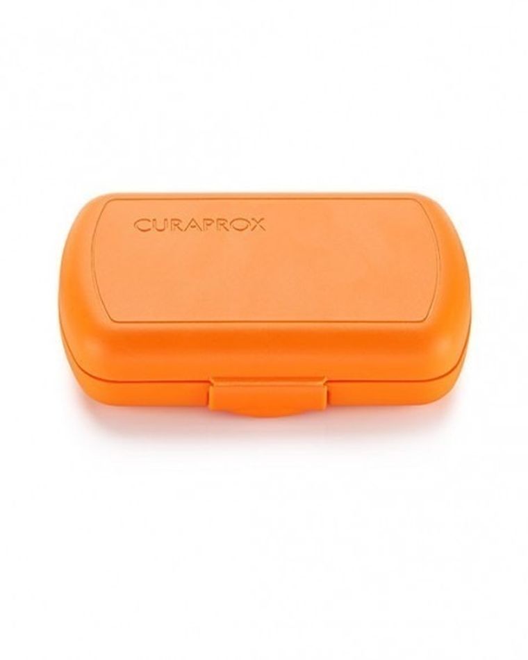 Curaprox, Travel set, zestaw turystyczny, pomarańczowy