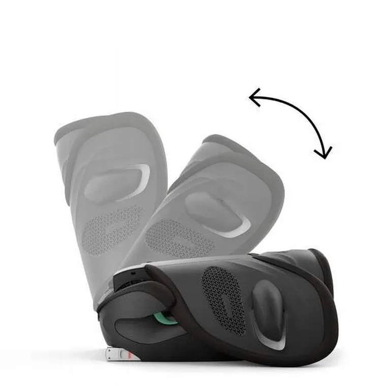 Cybex, Solution G2 Plus, I-Fix, fotelik samochodowy, Moon Black, 100-150 cm