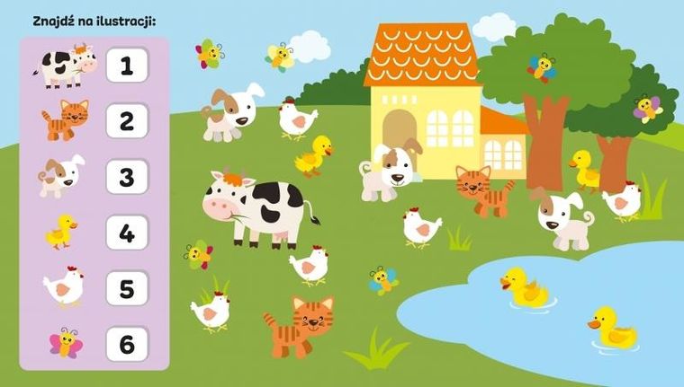 Cyferki. Książeczka edukacyjna