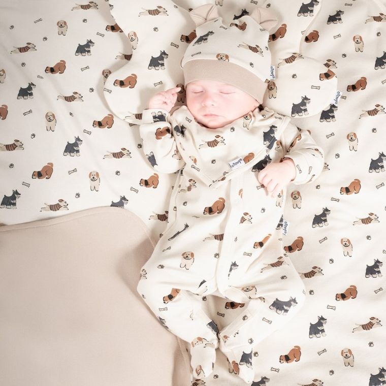 Czapka chłopięca, beżowa, Nicol