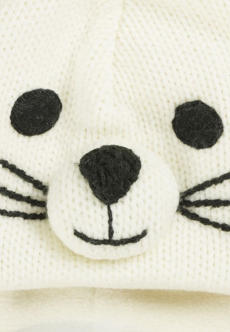 Czapka chłopięca, biała, Döll