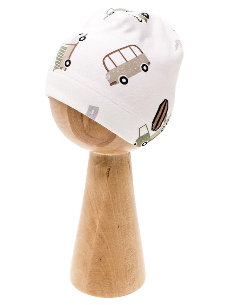 Czapka chłopięca, biała, Nicol