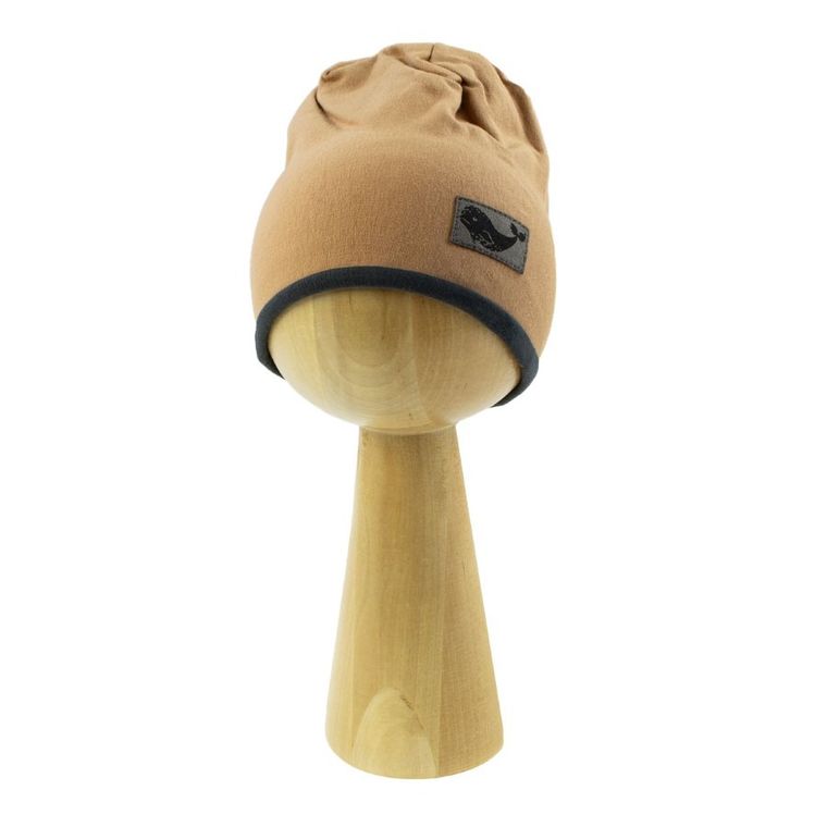 Czapka chłopięca, brązowa, Nicol