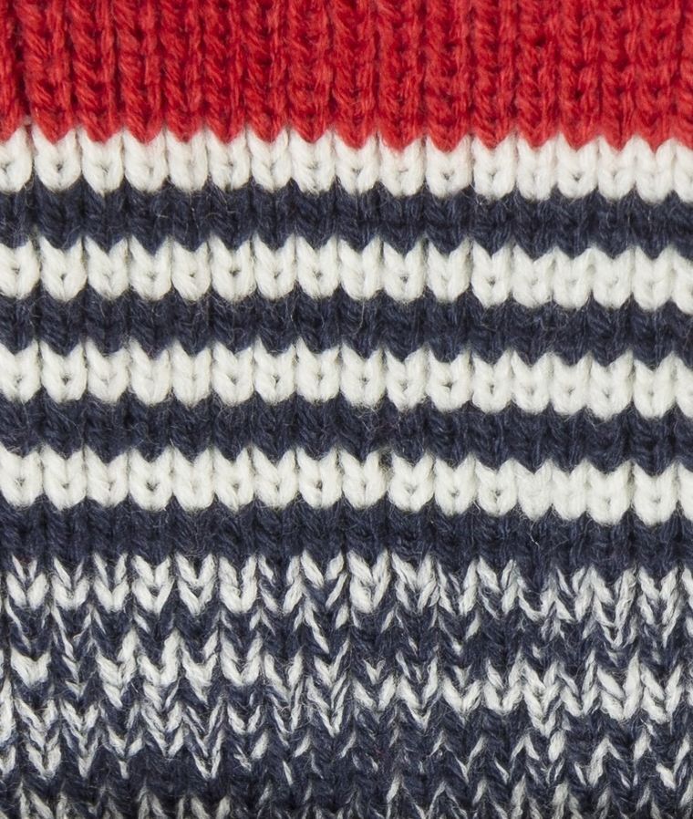 Czapka chłopięca, czerwonno-niebieska, Döll