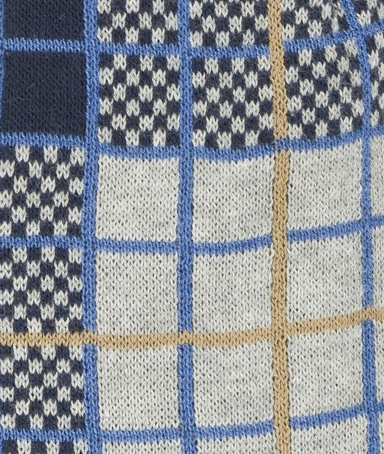 Czapka chłopięca, dwustronna, szara, Döll