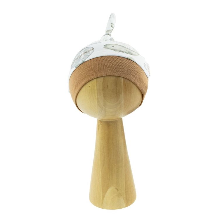 Czapka chłopięca, ecru, Nicol