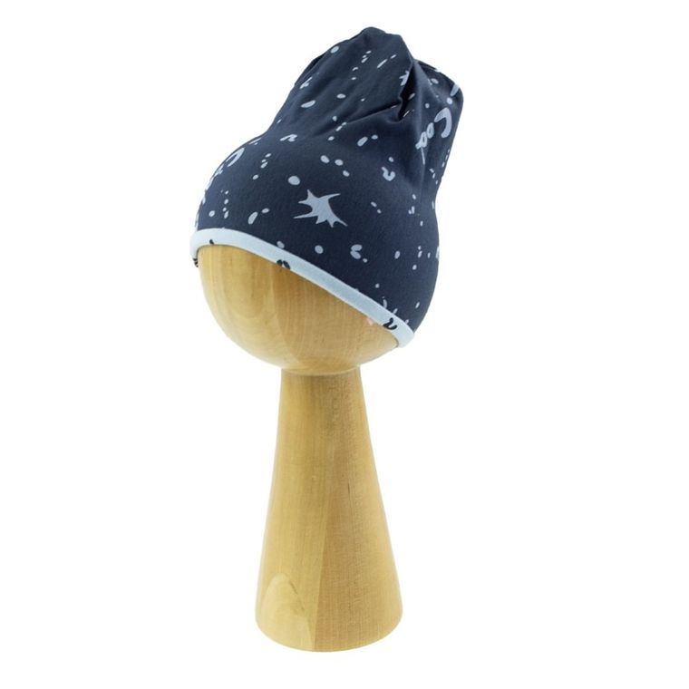 Czapka chłopięca, granatowa, Cool, Nicol