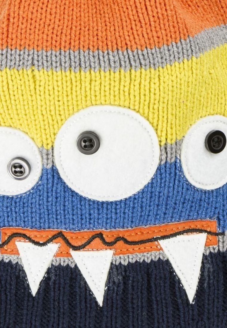 Czapka chłopięca, mix, paski, Döll