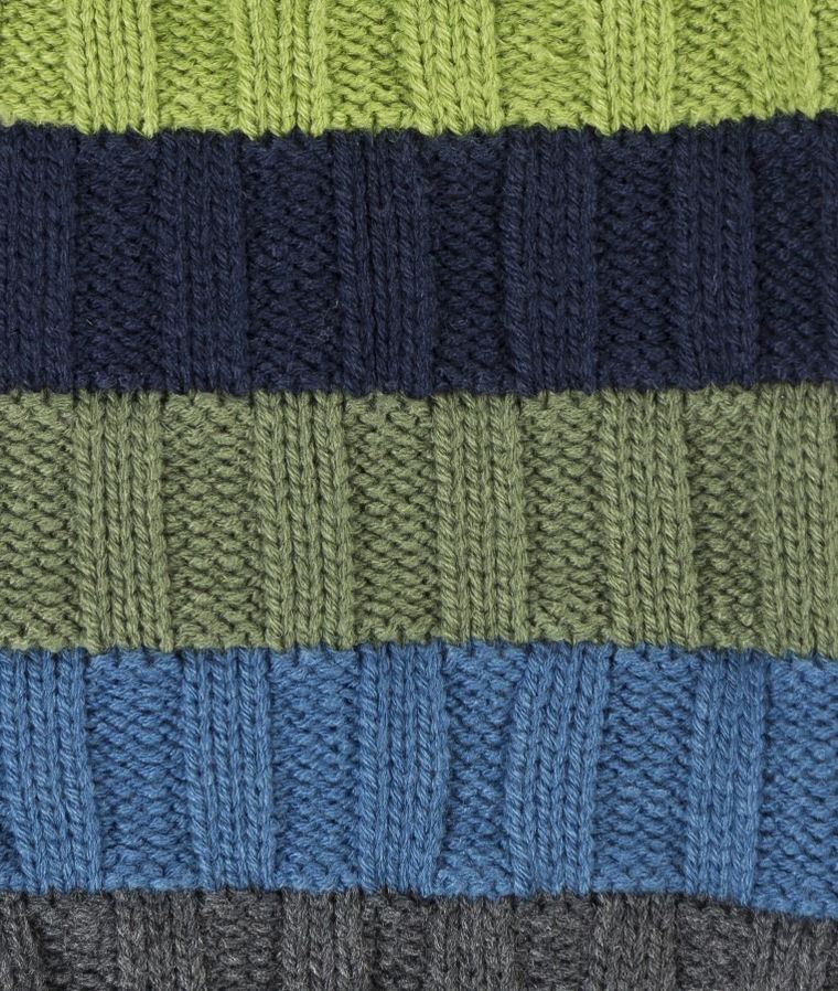 Czapka chłopięca, mix, paski, Döll