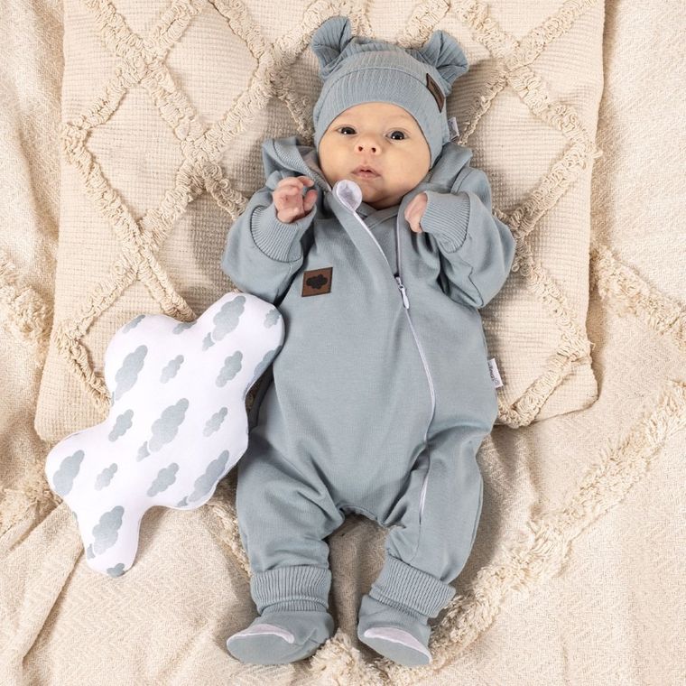 Czapka chłopięca, niebieska, Nicol