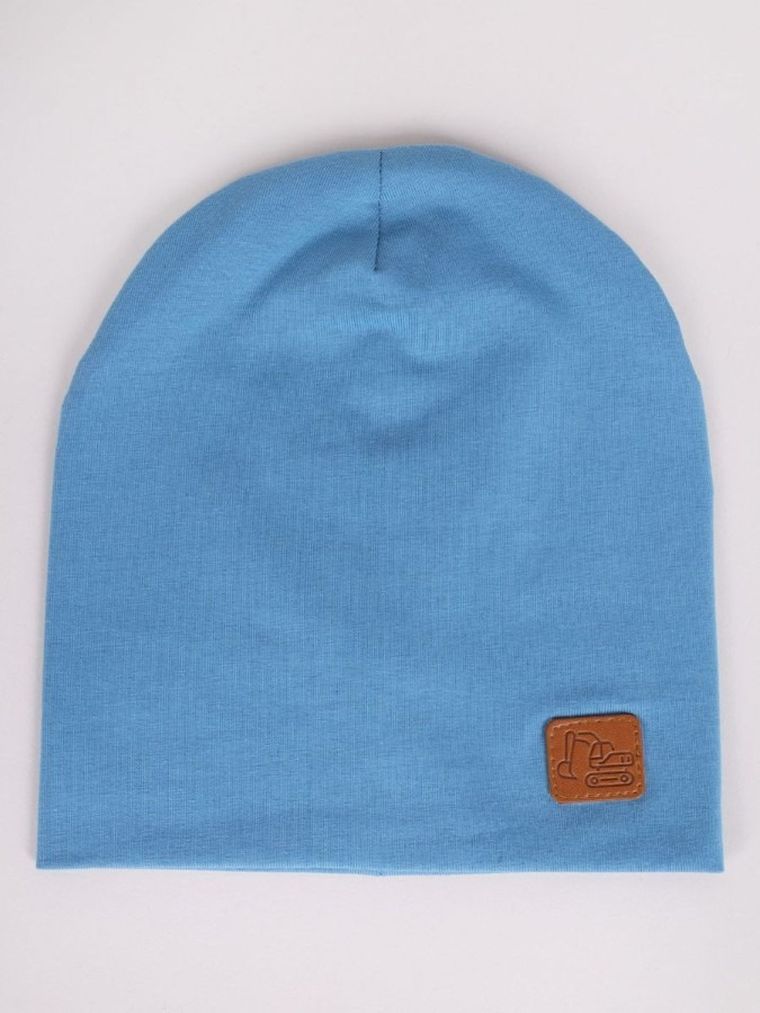 Czapka chłopięca, niebieska, Yoclub