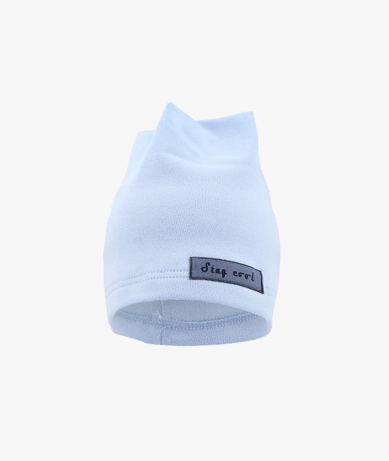 Czapka chłopięca, niebieski, podwójna, Stay cool, Iltom
