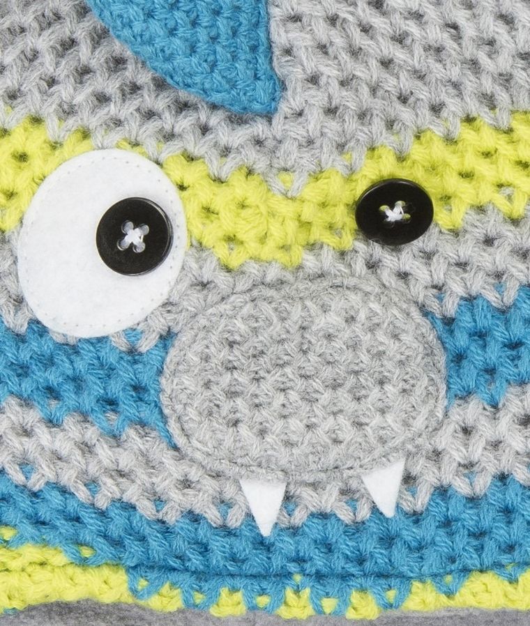 Czapka chłopięca, szara, Döll