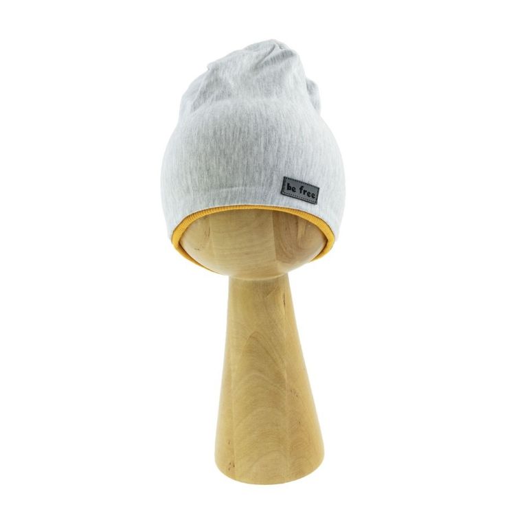 Czapka chłopięca, szara, Nicol