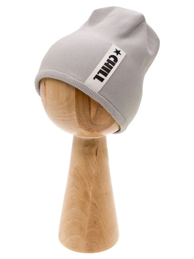 Czapka chłopięca, szara, Nicol