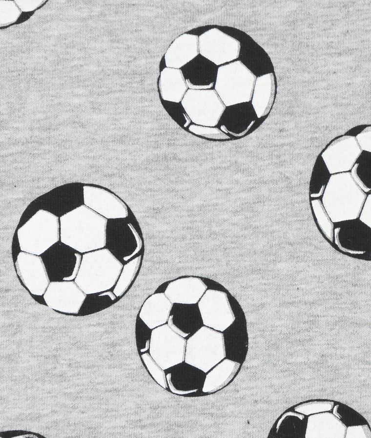 Czapka chłopięca, szara, piłki, Döll