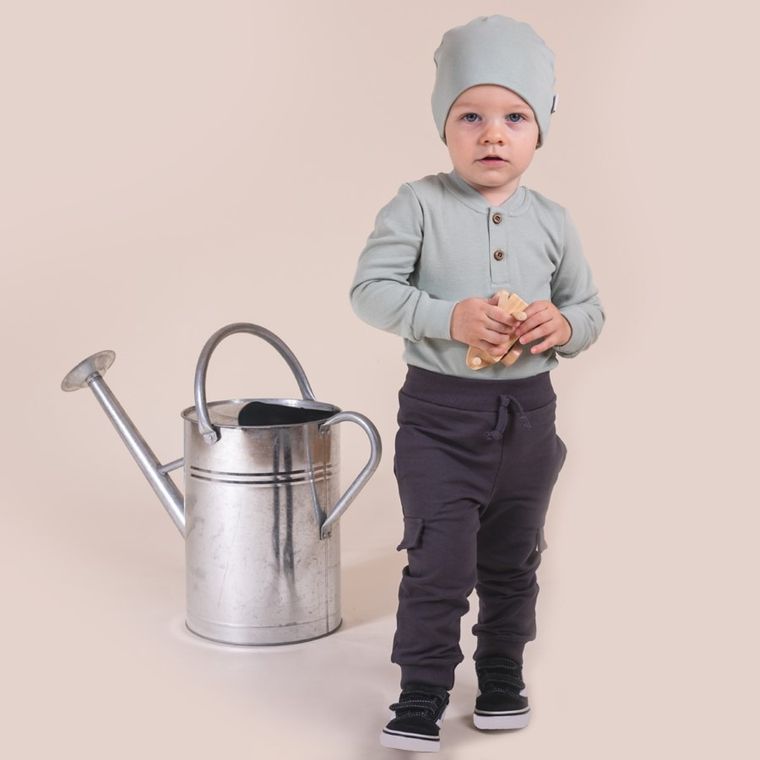 Czapka chłopięca, zielona, Nicol