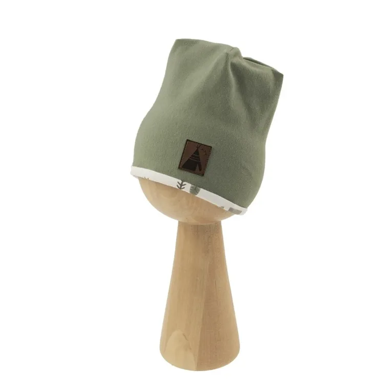 Czapka chłopięca, zielona, Nicol