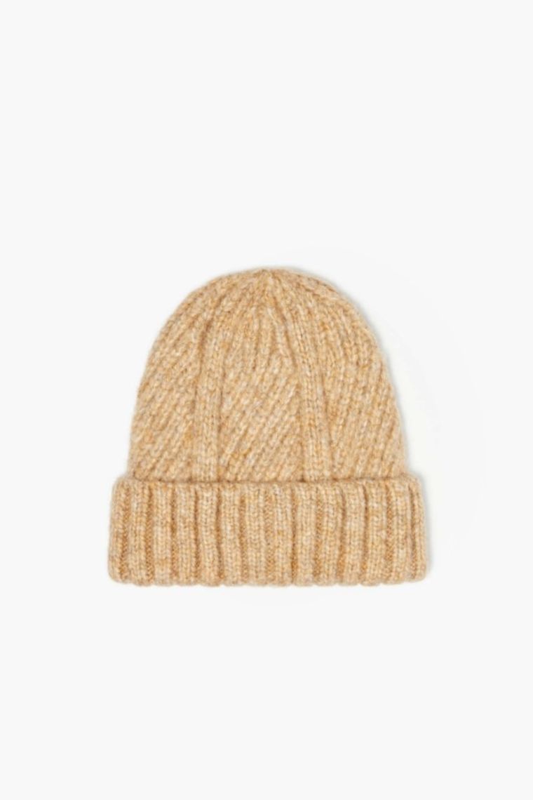 Czapka damska, brązowa, Moodo