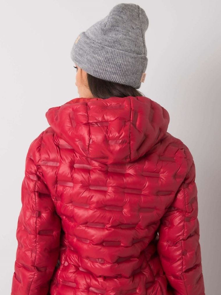 Czapka damska, szara, Rue Paris