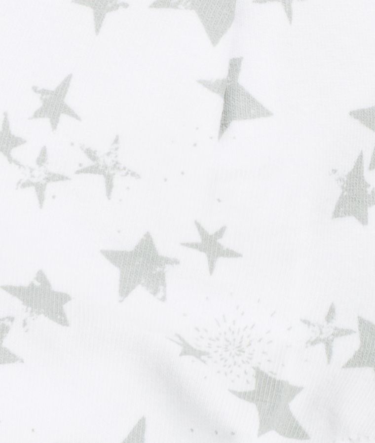 Czapka dziecięca, biała, gwiazdy, Döll