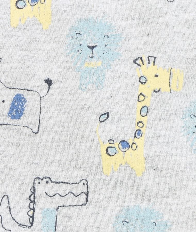 Czapka dziecięca, dwustronna, szara, Döll