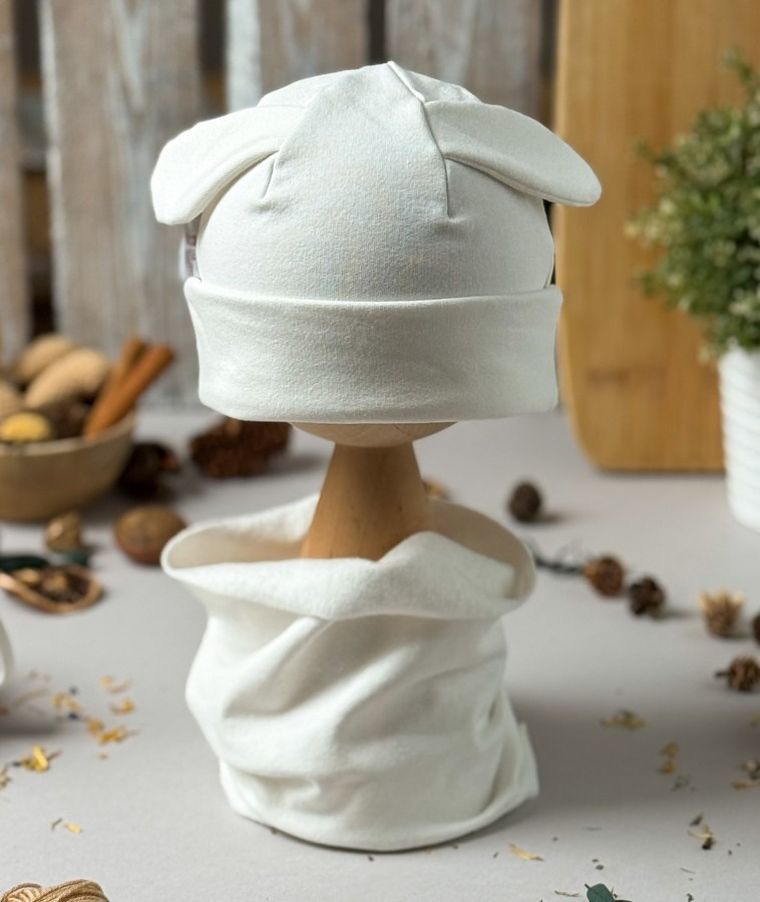 Czapka dziecięca, ecru, Iltom