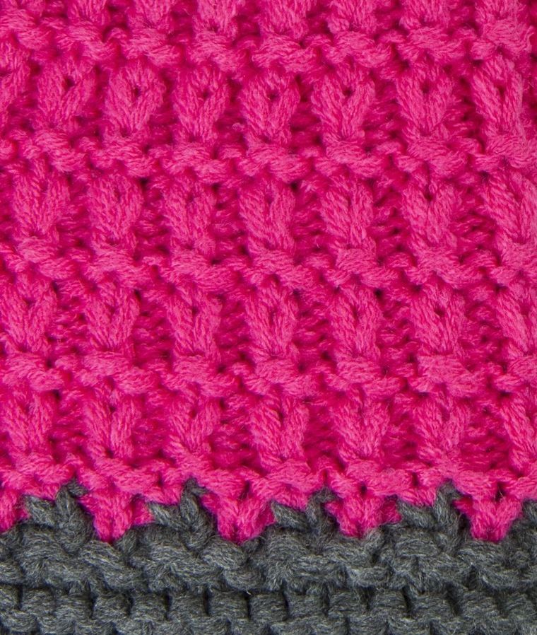 Czapka dziecięca, różowa, Döll