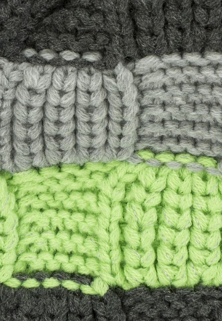 Czapka dziecięca, szaro-zielona, Döll