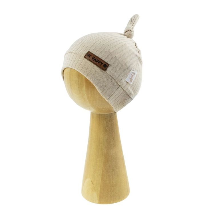 Czapka dziewczęca, beżowa, Nicol