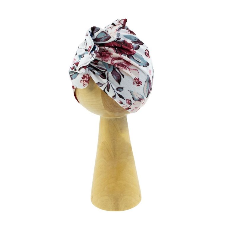 Czapka dziewczęca, biała, Nicol