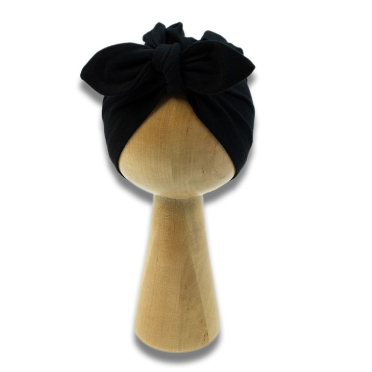 Czapka dziewczęca, czarna, Nicol