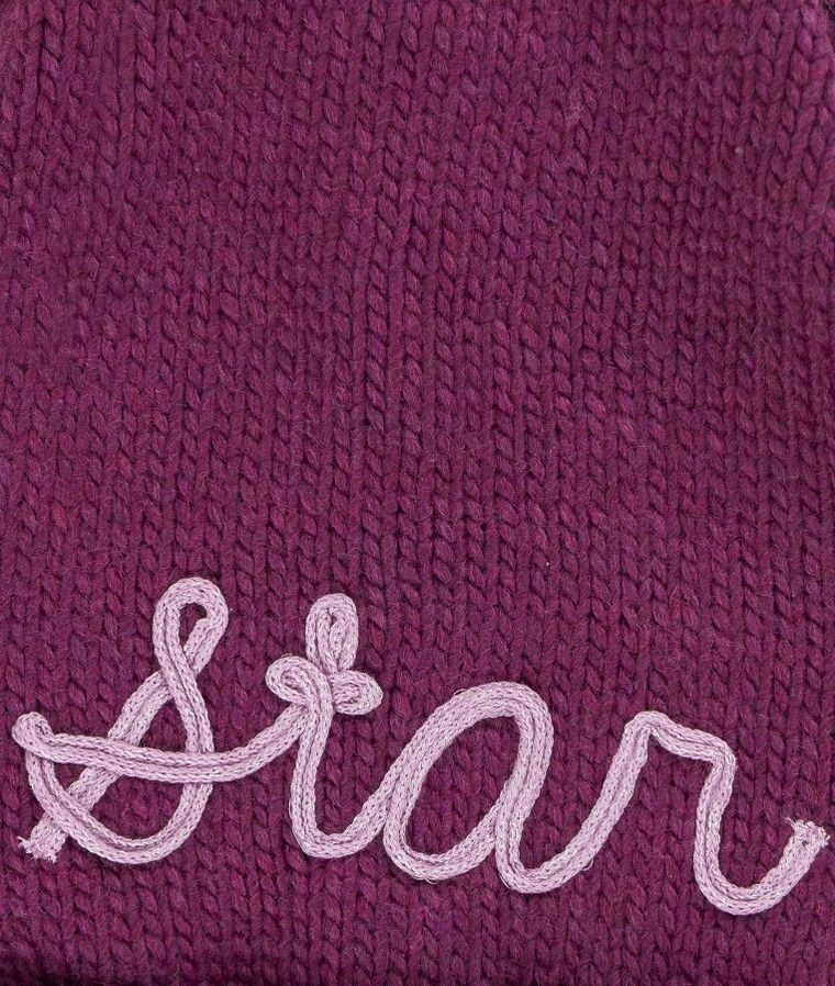 Czapka dziewczęca, fioletowa, Döll