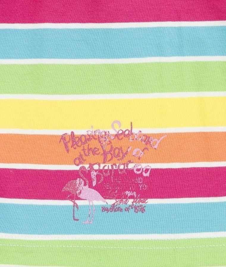 Czapka dziewczęca, mix, paski, Döll