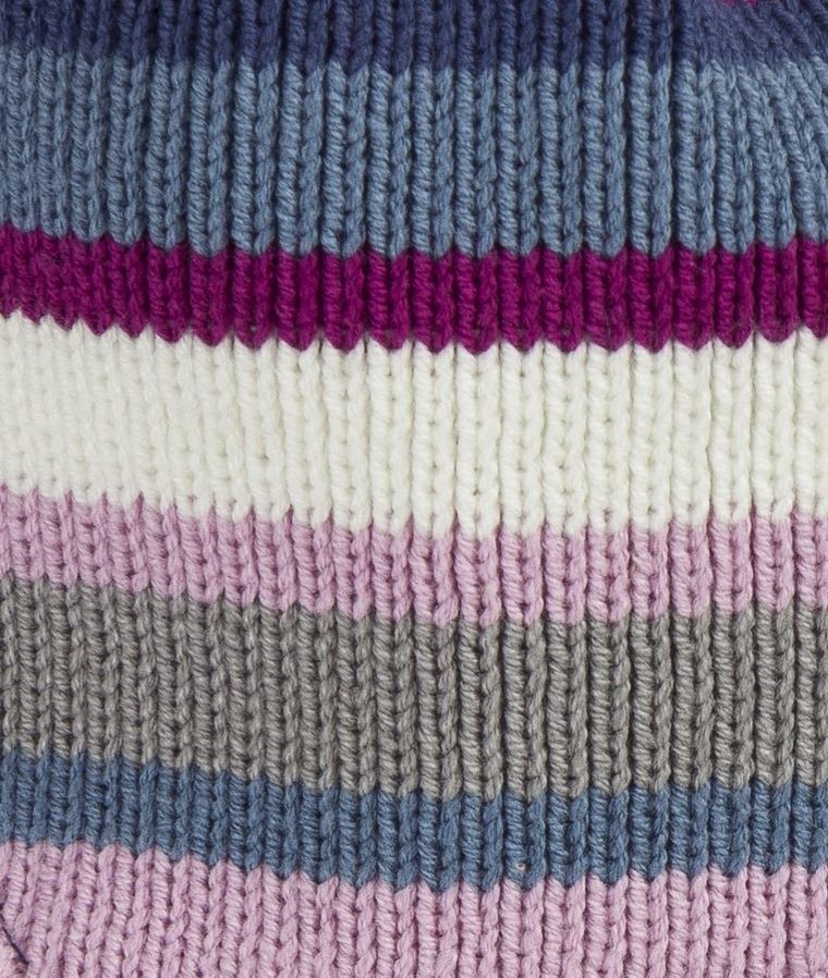 Czapka dziewczęca, mix, paski, Döll