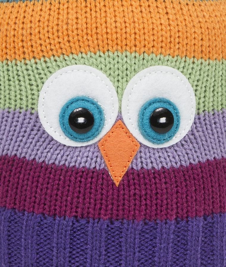 Czapka dziewczęca, mix, paski, Döll