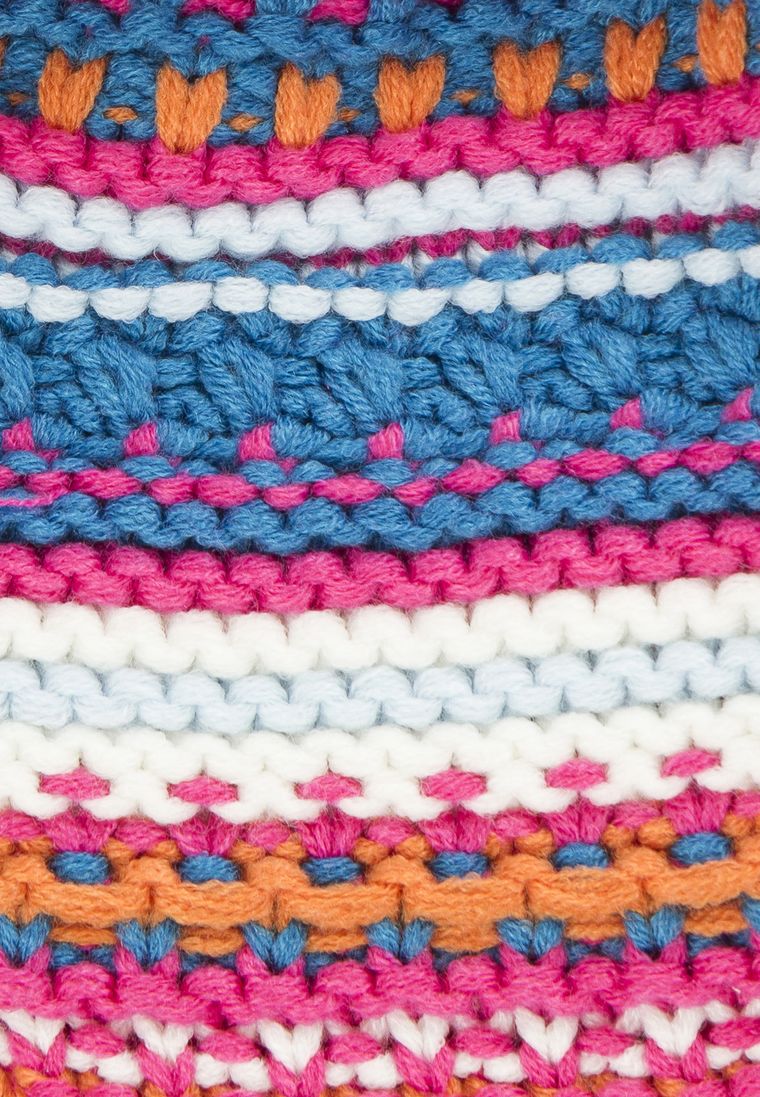 Czapka dziewczęca, mix, pompon, Döll