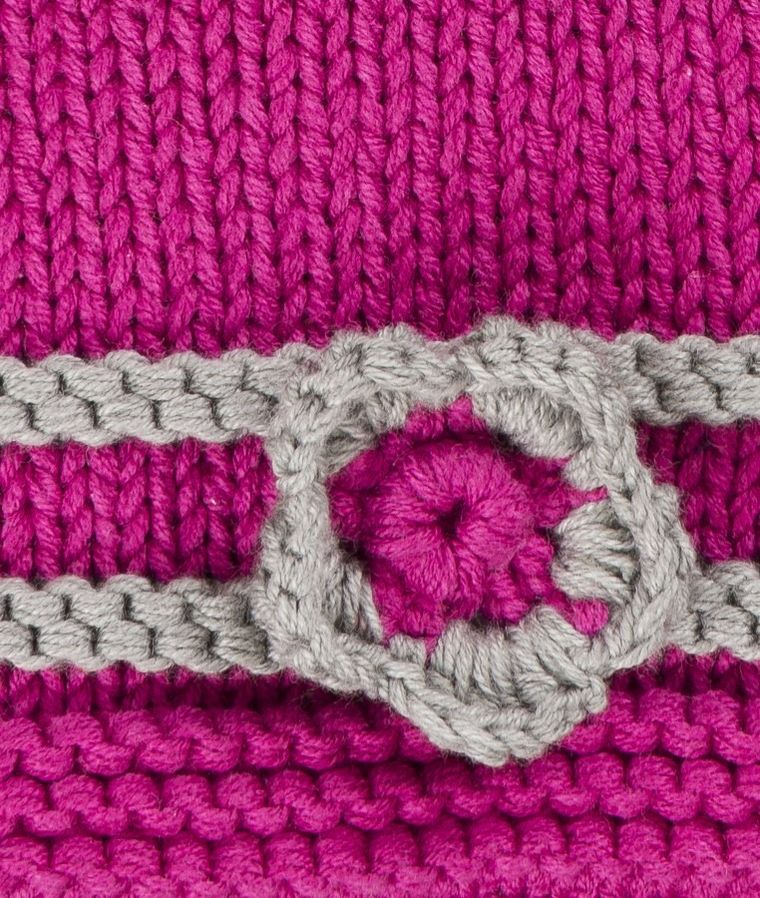 Czapka dziewczęca, różowa, Döll