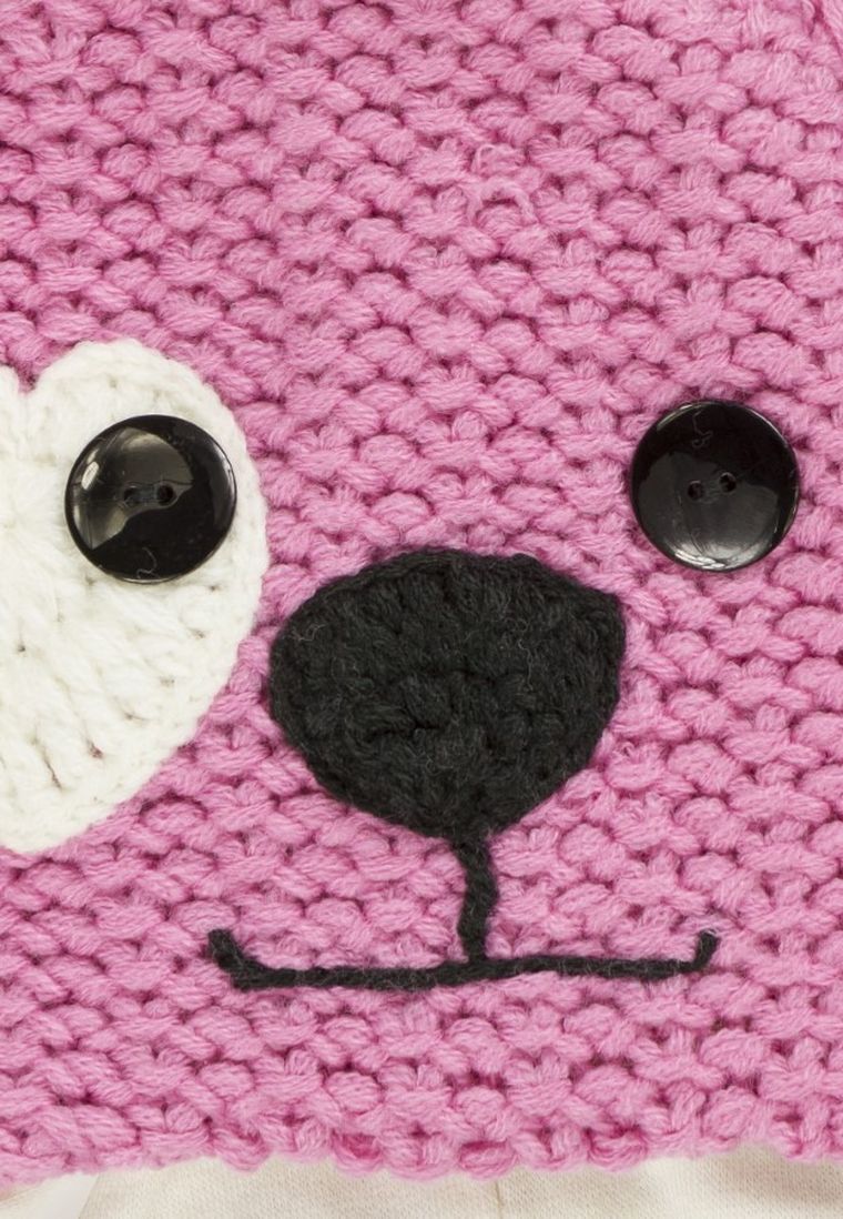 Czapka dziewczęca, różowa, Döll