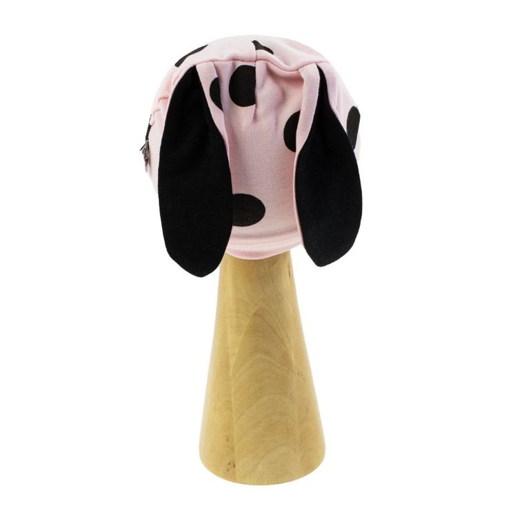 Czapka dziewczęca, różowa, Nicol