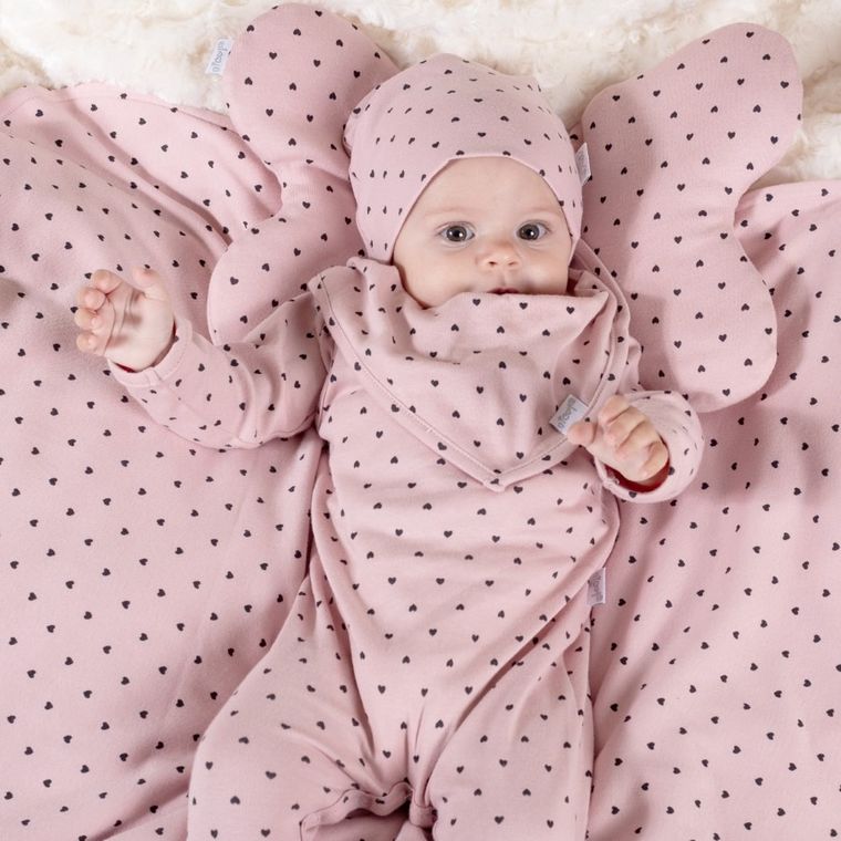 Czapka dziewczęca, różowa, Nicol