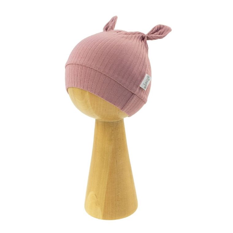 Czapka dziewczęca, różowa, Nicol