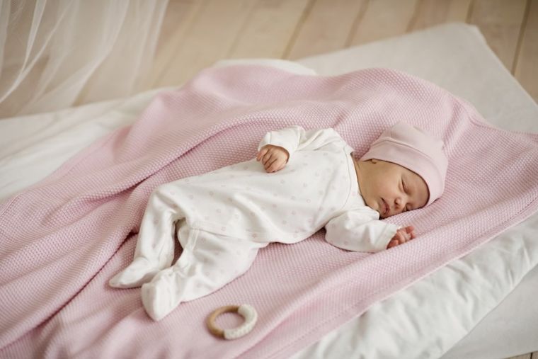 Czapka dziewczęca, różowa, Pinokio